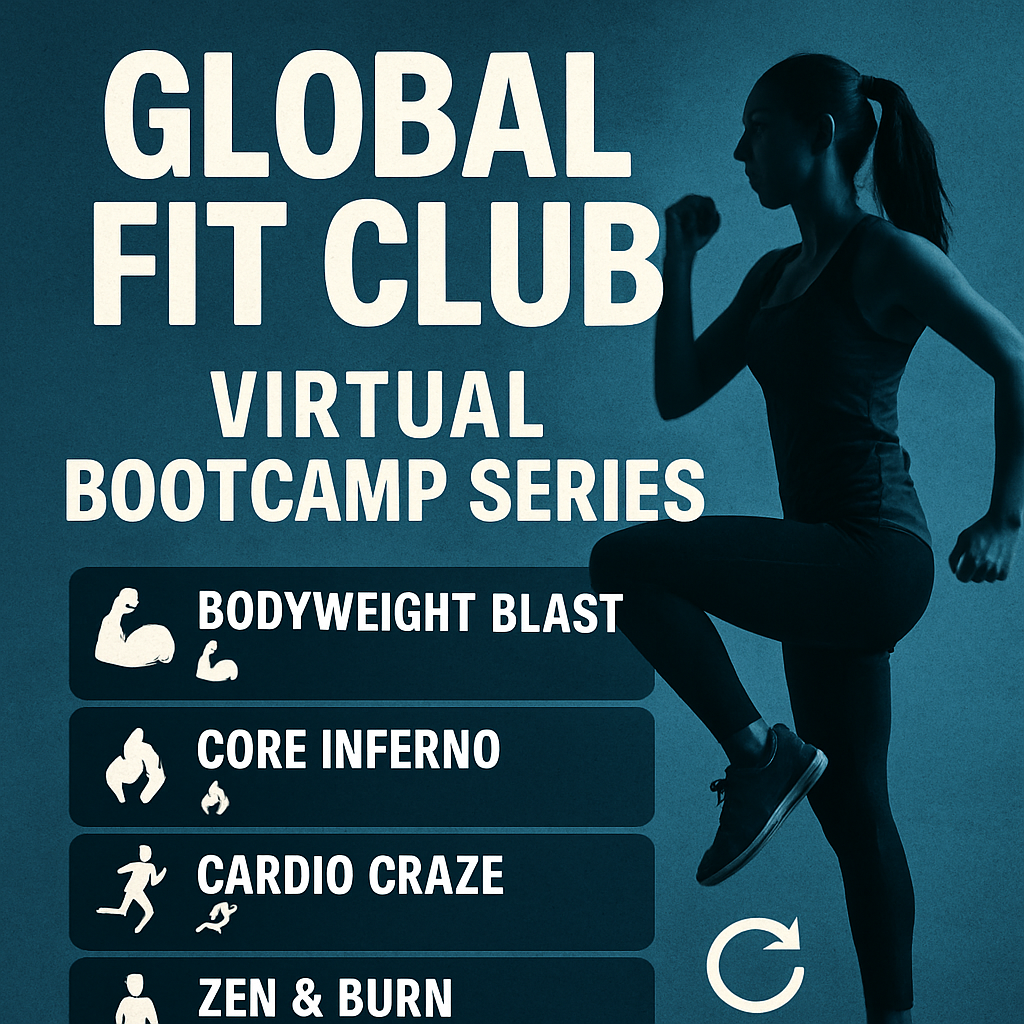 Global Fit Club – Virtual Bootcamp Series 🔁