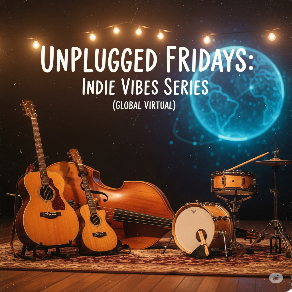 Unplugged Fridays: Indie Vibes Series (Global Virtual) 🔁